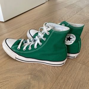 Green High-Top Chuck Converse